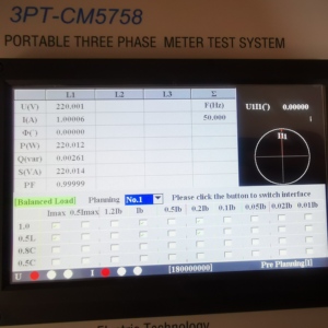 เครื่องทดสอบมิเตอร์สามเฟสแบบพกพา MCPTS4.0 ยอดขายดี ความแม่นยำสูง 0.02% 45-69Hz IP55 น้ำหนัก 28 กก. เครื่องสอบเทียบมิเตอร์สามเฟส - Product Image 6