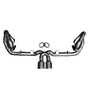 Vortex Racing Stainless Straight Through <b>Exhaust</b> For Porsche 991 GT3 4.0 Flat Six Track Sound Tuning Parts - Product Image 1