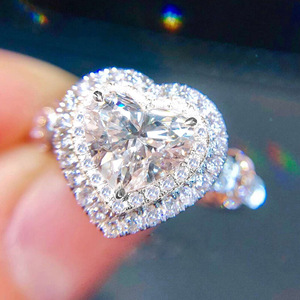 Elegante Anello a Cuore per Donna, Accessorio Minimalista e Romantico, Regalo di Moda per Uso Quotidiano - Product Image 3