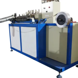 HVAC semi rigid aluminum flexible duct machine