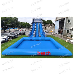 Toboggan aquatique gonflable de qualité commerciale avec piscine à joint d'étanchéité, parc aquatique extérieur <span class=keywords><strong>pour</strong></span> adultes et enfants, idéal <span class=keywords><strong>pour</strong></span> les entreprises de <span class=keywords><strong>location</strong></span> - Product Image 5