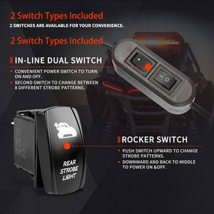 Barre lumineuse LED arrière multifonctionnelle ultra-mince de 30 à 36 pouces pour Polaris SXS - Product Image 5