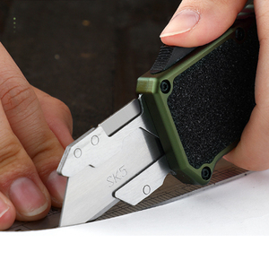 <span class=keywords><strong>Couteau</strong></span> utilitaire automatique OTF Cali Legal Length Heavy Duty à double action, lame de rasoir SK5 tranchante et remplaçable - Product Image 4