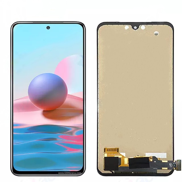 ЖК-дисплей для Xiaomi Redmi Note 10, дисплей с рамкой, сенсорный дисплей для Xiaomi Redmi Note 10, экран Pantalla Lcd