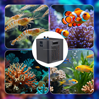 Équipement de refroidissement à eau pour aquarium ZT 0.3HP 600w 300L, refroidisseur d'aquarium avec compresseur de réfrigération, machine à glace