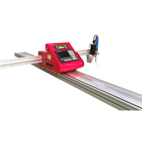 Découpeur de plasma CNC portable Plasma \ coupe à la flamme de gaz oxy 1525 1530 Machine de découpe plasma CNC à fonctionnement facile