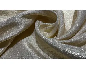 索马里狄拉克热卖金属明亮月光Lurex织物闪亮Lurex织物尼龙/粘胶纤维与金属织物
