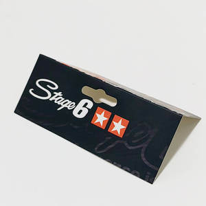 사용자 정의 종이 유로 구멍 걸이 양말 포장 폴리 백 가방 포장을위한 토퍼 카드 헤드 카드 - Product Image 1