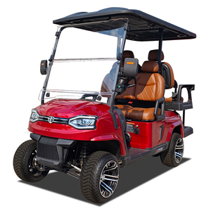 Voiturette de golf électrique à batterie au lithium 4 places (2+2) de conception la plus récente - Product Image 1