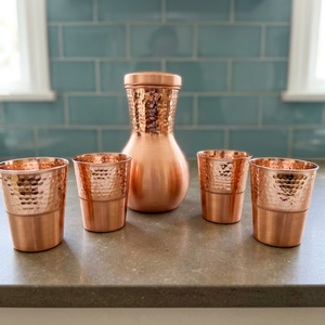 Ensemble de tasses à Moscow Mule en cuivre véritable polonais, personnalisable, sans BPA, 100% cuivre, passe au lave-vaisselle, écologique, pour boire - Product Image 2