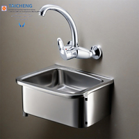 Robinet mural de cuisine moderne TC K-2516 avec fonction eau chaude/froide, poignée unique, capteur sans contact, cartouche céramique, garantie 1 an