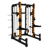 Entraîneur de gymnastique professionnel Smith Machine Station multifonctionnelle pour la musculation musculation bras exercice Squat Rack