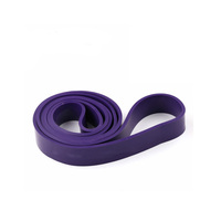 Bandas de resistencia de caucho natural Fitness Rally Body Building Yoga Pull up Belt 41 "208cm
