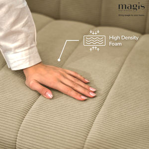 Juego de Sofás Seccionales Modulares de 3 Plazas, Rellenos de Esponja, para Apartamento, Hotel, Villa, Sala de Estar, Modernos, de Alta Calidad y Confort - Product Image 2