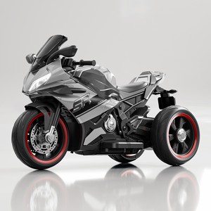 <span class=keywords><strong>Moto</strong></span> électrique basique pour enfants, batterie 12V, <span class=keywords><strong>roues</strong></span> d'apprentissage, phare LED, carrosserie écologique, démarrage à une touche, pneus antidérapants - Product Image 2