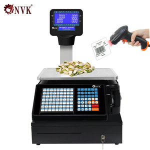 Báscula Etiquetadora de Códigos de Barras NVK TM-A20 OEM ABS con Diseño de Doble Impresión, Capacidad de 6 kg, Báscula Digital POS para Tiendas de Verduras - Product Image 6