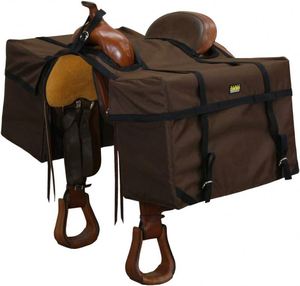 Muestra gratuita de bolsa de sillín de nailon occidental de alta calidad para caballo |   Paseo Ecuestre de Recreo, Apto para Montar a Caballo - Product Image 3