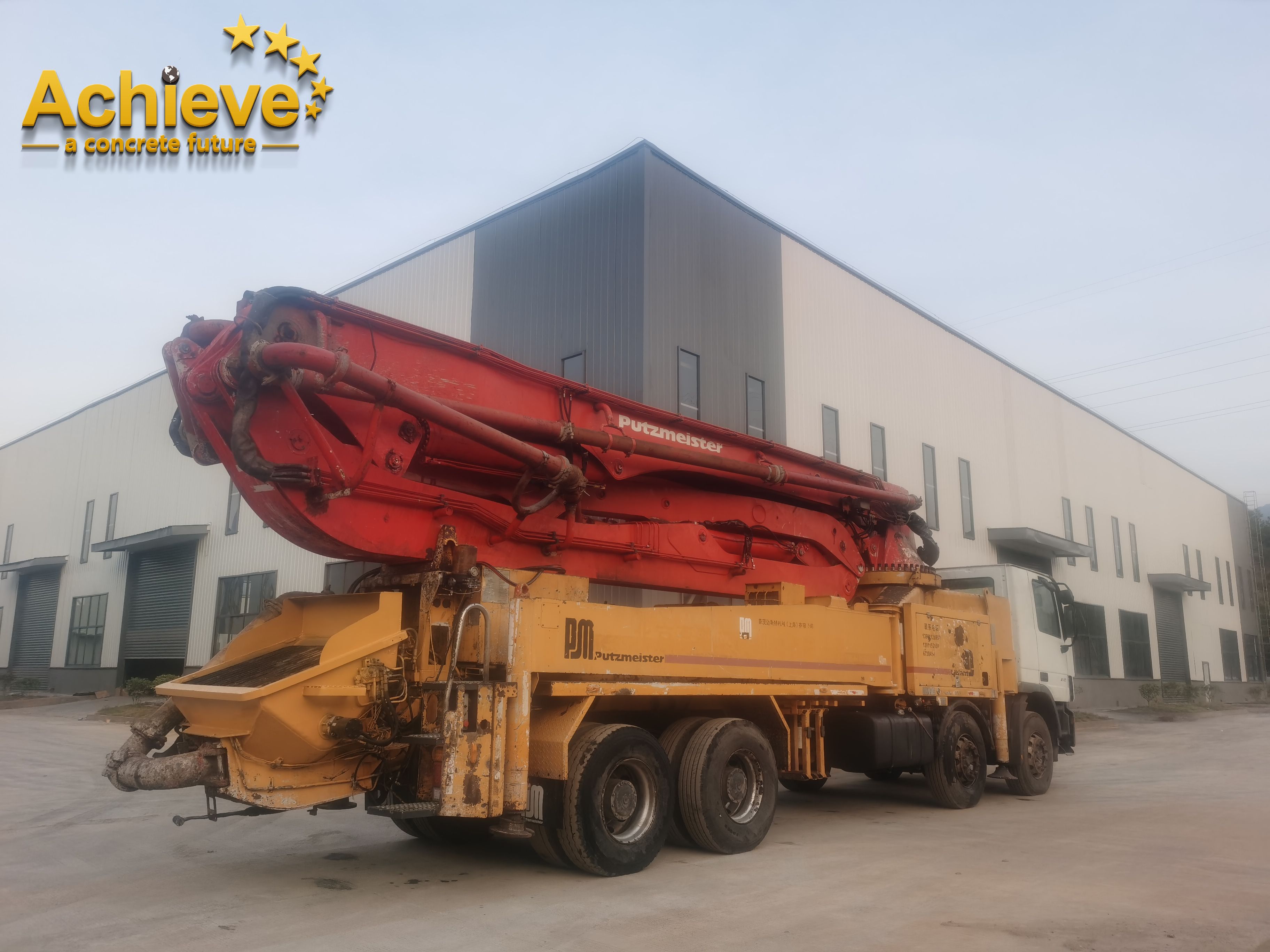 M42-5 Putzmeister Concrete Pumping Truck - Reliable & Affordable
