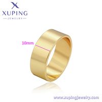 A00822941 xuping bijoux élégant royal luxe divers élégant quotidien romantique 14K or couleur femme fille homme bague