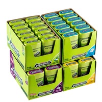 Chewing-gum à succès, chewing-gum sans sucre, 12 boîtes de 240 pièces, saveur de cassis et de menthe, chewing-gum chinois