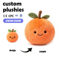 Coussin décoratif en peluche personnalisé, motif dessin animé, thèmes Noël, fruits, aliments, oignon