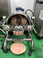 Mélangeur-réfiner automatique de petites pierres de chocolat, de cacao et de fèves de cacao, machine de broyage à double pierre, prix usine
