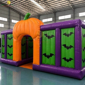 <span class=keywords><strong>Nouveau</strong></span> design : Labyrinthe gonflable d'Halloween, maison hantée, jeu sportif populaire, labyrinthe gonflable de ferme, salle d'évasion sur <span class=keywords><strong>le</strong></span> thème du maïs, pour la location - Product Image 1