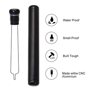 Aluminum Storage Tube, Flared Metal Aluminum Tube, Moisture-proof Shockproof Sealed Tube - Product Image 3