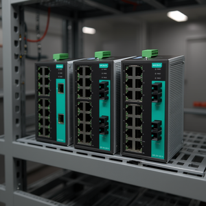 Moxa สวิตช์อีเทอร์เน็ตอุตสาหกรรมแบบไม่มีการจัดการราง DIN EDS-316-SS-SC-T 16พอร์ต24V iee 802.3 - Product Image 3