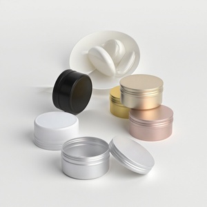 Latas de Aluminio Metálicas Rosa Mate de 2.5oz 80ml para Velas, Champú o Pomada, para Envasado de Productos Artesanales - Product Image 1