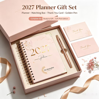 Agenda/Journal en cuir/PVC JAME B5/A6/B6 avec impression personnalisée, reliure spirale, pages détachables, idéal pour un cadeau