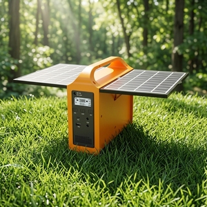 Centrale Électrique Mobile Solaire Extérieure 100W, Stockage d'Énergie au Lithium Fer Phosphate, Source d'Alimentation pour Camping 220V, Prise AU/US, MPPT Pur - Product Image 4