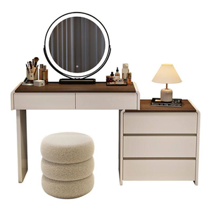 <span class=keywords><strong>Tocador</strong></span> <span class=keywords><strong>Moderno</strong></span> Europeo al por Mayor <span class=keywords><strong>con</strong></span> Cajón, Muebles de Dormitorio de Madera Maciza, Juego de <span class=keywords><strong>Tocador</strong></span> <span class=keywords><strong>con</strong></span> <span class=keywords><strong>Espejo</strong></span> Iluminado Blanco - Product Image 5