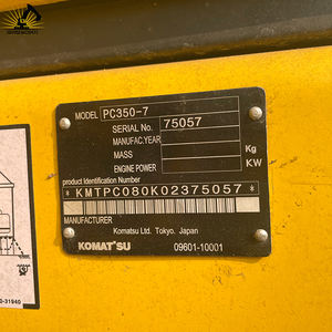 Excavadora Usada Komatsu Pc350 de 34t con Estructura Resistente para Proyectos de Expansión, Excavadora Usada en Venta - Product Image 4