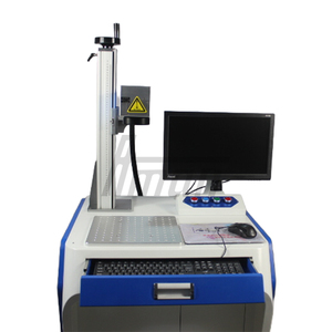 Machine de marquage laser à fibre 100W 300x300mm à refroidissement par air CNC avec logiciel EZCAD pour gravure industrielle - Product Image 4