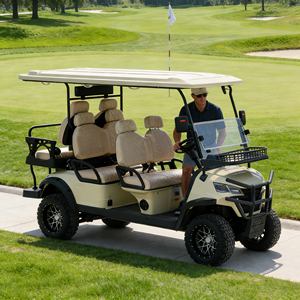 Carritos <span class=keywords><strong>de</strong></span> <span class=keywords><strong>Golf</strong></span> Eléctricos en Oferta, <span class=keywords><strong>de</strong></span> 4 a 6 Plazas, Económicos para Clubes <span class=keywords><strong>de</strong></span> <span class=keywords><strong>Golf</strong></span>, Compras al por Mayor y Uso Diario en Resorts Comerciales - Product Image 1