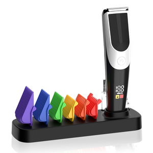 <span class=keywords><strong>Tondeuse</strong></span> à barbe Rechargeable sans fil avec interrupteur marche/arrêt, pour <span class=keywords><strong>homme</strong></span>, avec affichage LED - Product Image 1