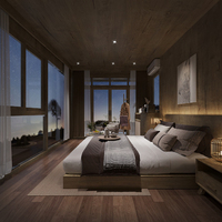 GUCI E7 Premier Petite Maison Pliante Design Moderne Capsule Hôtel Cabine Modulaire Préfabriqué Conteneur Maison pour Villa