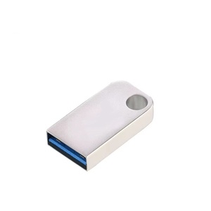 Mini Metal USB2.0 Flash Drive 256GB 512GB USB Drive Tiny Pen Drive 16GB 32GB 64GB USB 2,0 Grabado láser gratis - Product Image 1
