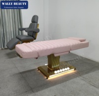 Table de traitement médical et esthétique du visage de qualité supérieure avec lit de spa électrique à 3 moteurs WallyBeauty