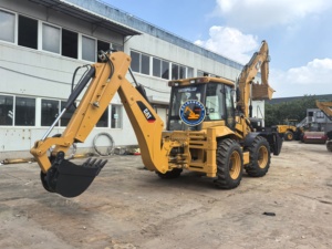 Chargeuse-pelleteuse Cat 430F2 d'occasion en bon état, équipée d'un bras de pelleteuse extensible et d'une benne combinée - Product Image 5