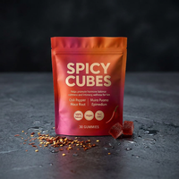 Certificat GMP - Gummies épicés à la racine de Maca et au Muira Puama, saveur pêche - Compléments alimentaires pour soutenir l'énergie