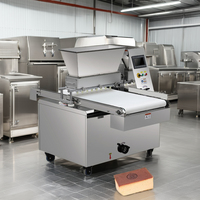 Machine de remplissage automatique PLC commerciale pour boulangerie, haute productivité, pour pâte à gâteau (farine/eau) et lait, 220V, garantie 2 ans