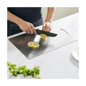 Planche à découper en titane <span class=keywords><strong>taima</strong></span> double anti-bactéries 100% planche à découper en titane viande de fruits planche à découper en titane - Product Image 1