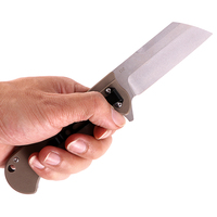 Couteau pliant de poche EDC extérieur-Couteau portable à usage quotidien, outil d'autodéfense et de survie pour le camping