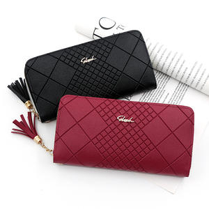 Porte-monnaie zippé pour femme, porte-cartes, grand portefeuille en cuir PU, grande capacité, pochette de téléphone, sacs à main pour femme - Product Image 2