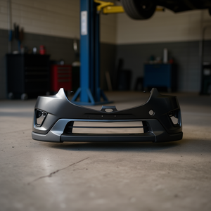 Poutre de renfort de pare-chocs pour CX-5 2013-2017, nouveau remplacement à visser, découpes pour feux de brouillard, plastique noir, pièce de carrosserie automobile P1159 - Product Image 2