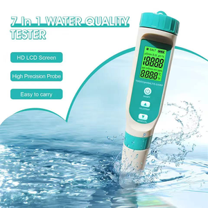 2025 gaya baru kolam akuarium PH/TDS/EC/salinitas Meter air minum PH detektor multifungsi tangki ikan salinitas TDS Tester - Product Image 3