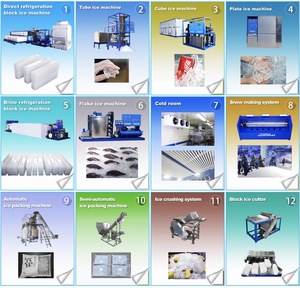 2019 Commerciële Ijsblokmaker 500 Kg Tot 5ton/Dag Blok Ijsmachine