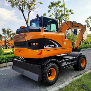 รถขุดขนาดเล็กแบบมีล้อ 6.5 ตัน ปี 2026 รุ่นใหม่ พร้อมระบบไฮดรอลิก Bosch รับประกันหนึ่งปี - Product Image 2